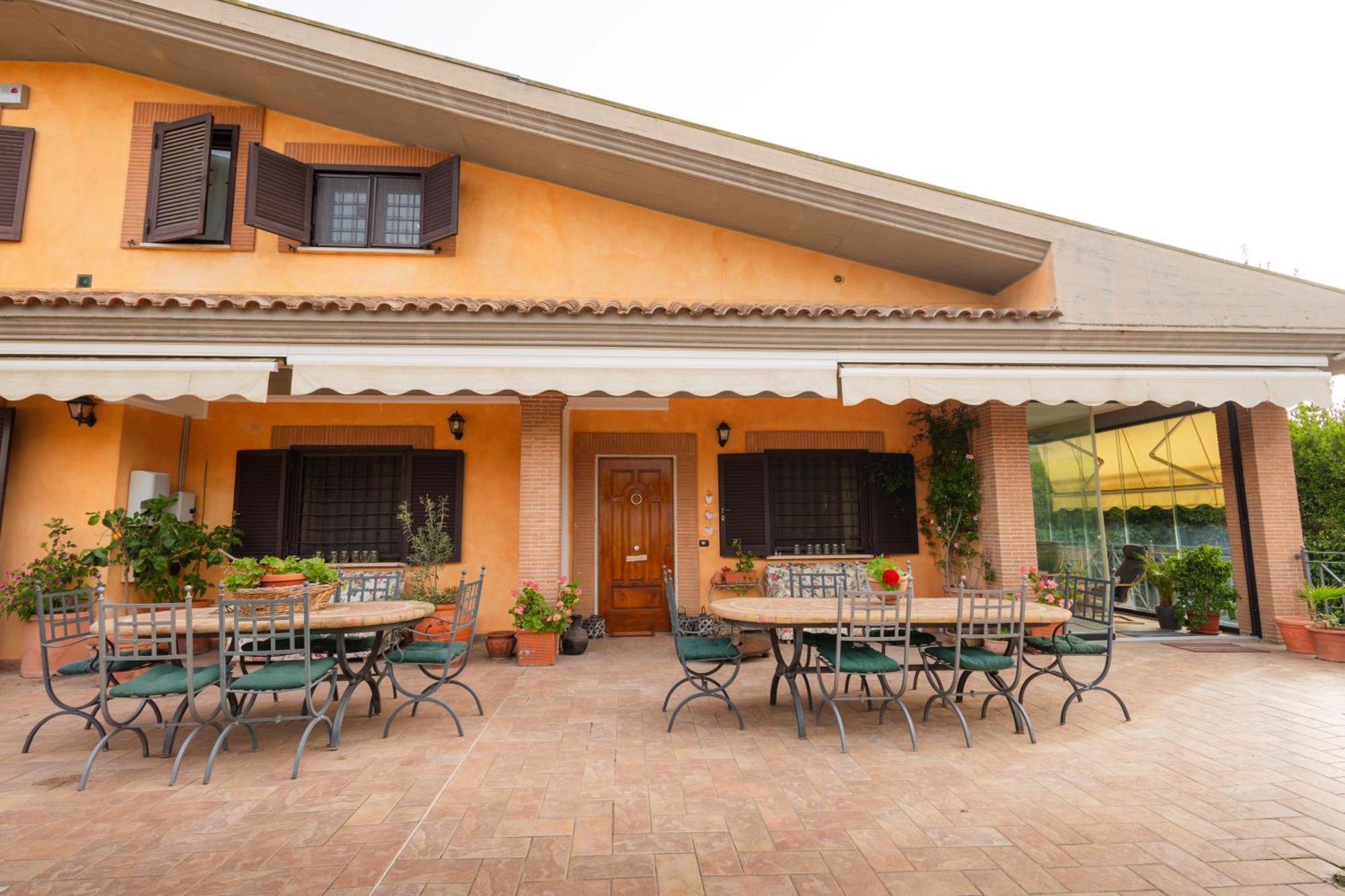 Villa Aureliana With Pool Near San Peter Rome Bagian luar foto